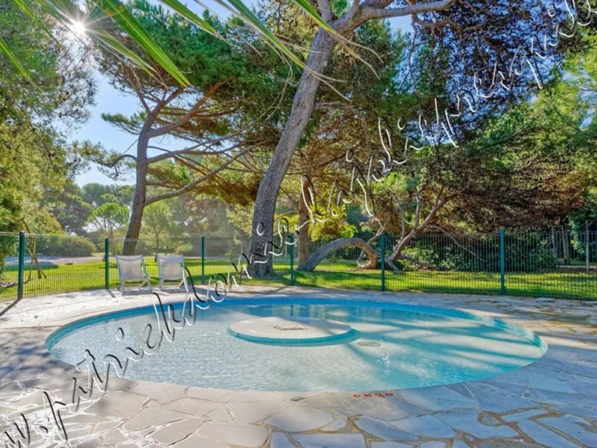 Magnifique Parc De La Presqu'Ile Avec Piscine Et Plage Face A Porquerolles ! Hyères Buitenkant foto
