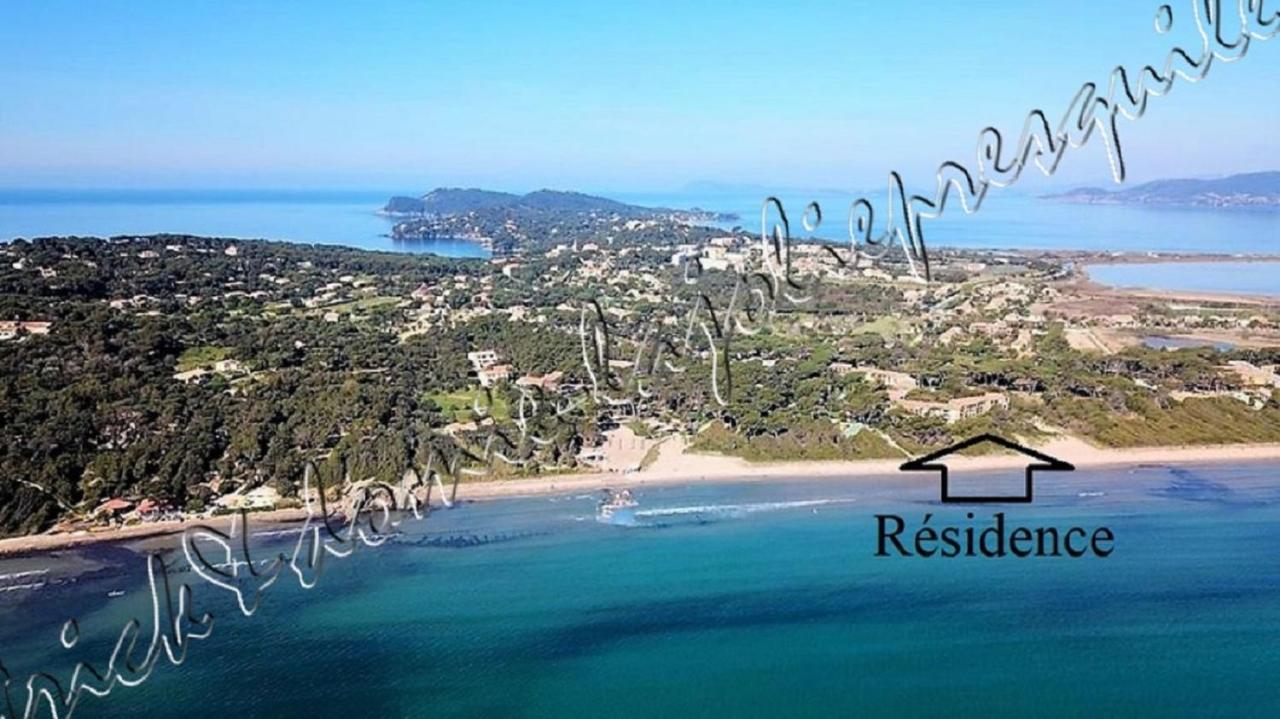 Magnifique Parc De La Presqu'Ile Avec Piscine Et Plage Face A Porquerolles ! Hyères Buitenkant foto