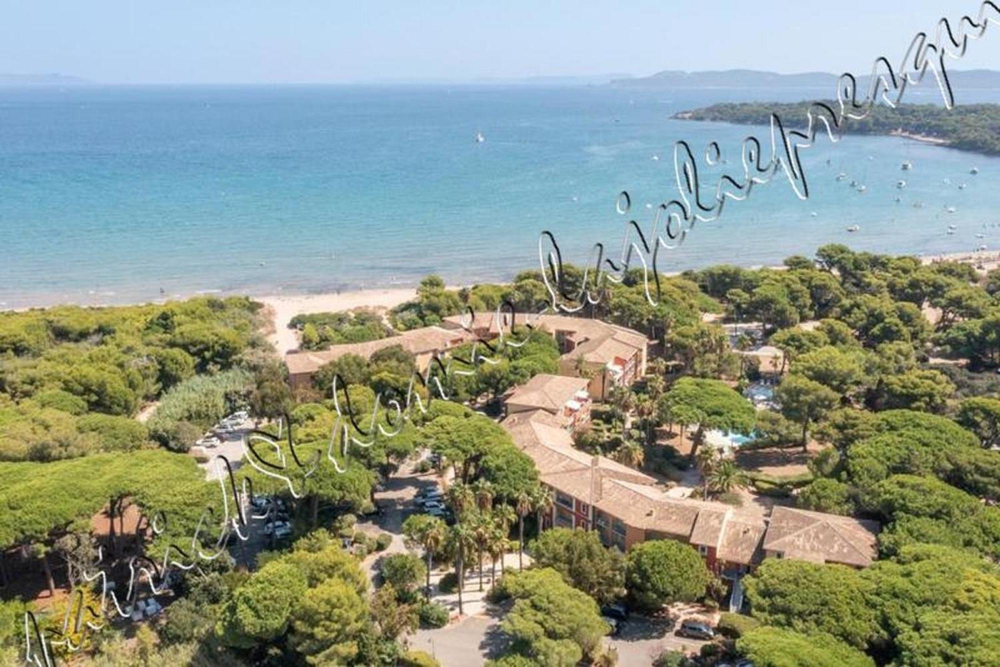 Magnifique Parc De La Presqu'Ile Avec Piscine Et Plage Face A Porquerolles ! Hyères Buitenkant foto