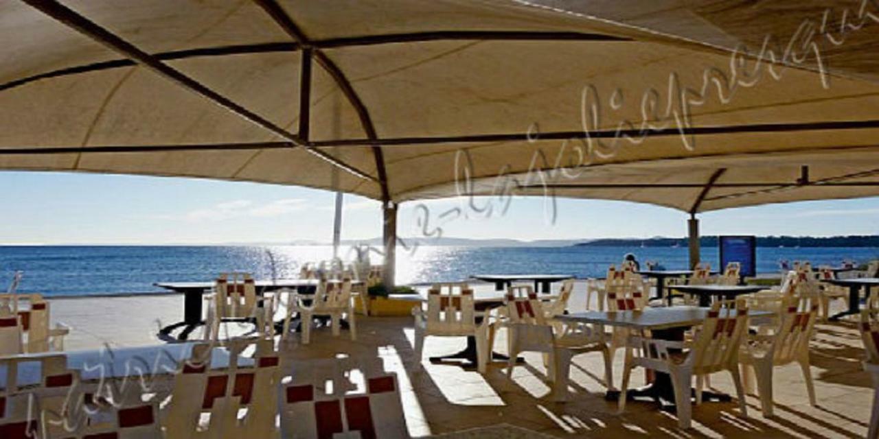 Magnifique Parc De La Presqu'Ile Avec Piscine Et Plage Face A Porquerolles ! Hyères Buitenkant foto